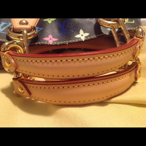 Authentic Louis Vuitton Audra bag black multicolor - Picture 5 of 8